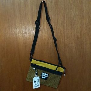 Obey Conditions Side Bag in Yellow